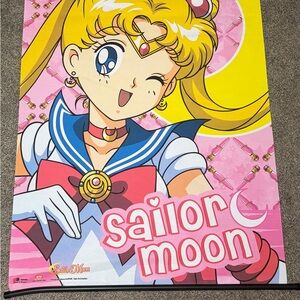 Sailor Moon Anime Fabric Poster